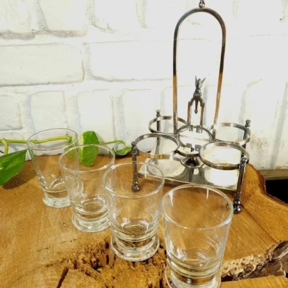 Reed and Barton Vintage Silverplated Cocktail serving set - Picture 2 of 12